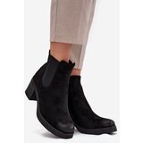 Boto Women's ankle boots on heel lined black Zelia | shoptok.hr