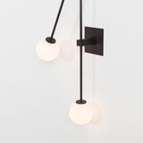 Toolight Zidni svijećnjak APP1595-2W crni | shoptok.hr