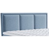 MID.YOU POSTELJA BOXSPRING 140 cm x 200 cm , tekstil modra | Shoptok.si