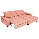 CARRYHOME KOTNA SEDEŽNA GARNITURA, tkanina barve korale | Shoptok.si