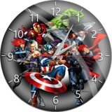 Marvel wall clock glossy avengers 003 - wall clock glossy avengers 003 Cene