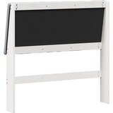 vidaXL tapecirano vzglavje svetlo siva 100 cm masivno borovo les | Shoptok.si