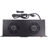 ExeLink Ventilator panel sa 2 ventilatora, kontrolerom temperature i kablom za napajanje | ePonuda.com