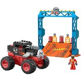 Hot_Wheels Monster truck kaskaderske blokove 151ele automobil + rampa ZA5996 | shoptok.hr
