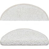  Tepisi za stepenice 15 kom bijeli 65 x 21 x 4 cm | shoptok.hr