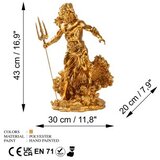 WALLXPERT Dekorativna figura Yak-035-C, 30x43x20 cm | Eponuda.ba