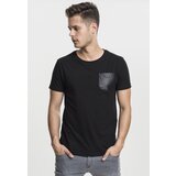 Urban Classics Pocket T-shirt made of blk/blk synthetic leather | shoptok.hr