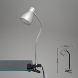BRILONER 2615-014P - LED lampa sa klipsom GRIP LED/2,5W/230V srebrna | Eponuda.com