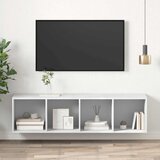  Zidni TV ormarić bijeli 37 x 37 x 142,5 cm konstruirano drvo | Eponuda.com