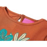  Dječja majica s dugim rukavima boja konjaka 116 | shoptok.hr