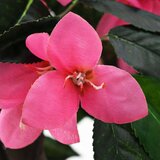  Umjetna biljka rododendron s posudom 155 cm zeleno-ružičasta | shoptok.hr