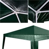  Vrtni paviljon 2,5 x 2,5 m zeleni | Shoptok.si