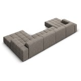 Cosmopolitan Design Svjetlo smeđa kutna garnitura (u obliku slova "U") Chicago – | shoptok.hr