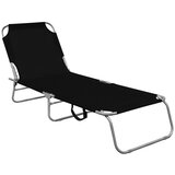Aga Vrtna ležaljka MR4255-Black - crna | shoptok.hr