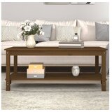  Stolić za kavu boja meda 110 x 55 x 45 cm od masivne borovine | shoptok.hr
