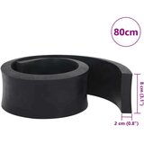 vidaXL Gumeni rub za snježni plug crni 80x8x2 cm | shoptok.hr