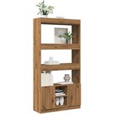 vidaXL Visoka omara artisan hrast 92x33x180 cm inženirski les | Shoptok.si