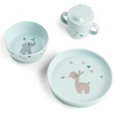 Done By Deer komplet jedilni set Celebration foodie blue Cene
