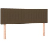  box spring s madracem LED tamnosmeđi 140x200 cm tkanina | shoptok.hr