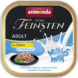  Varčno pakiranje animonda Vom Feinsten Adult Milkies v omaki 36 x 100 g - Piščanec v mlečni omaki | shoptok.hr