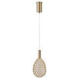  LED luster na sajli PERFORATO LED/6,3W/230V 3000K zlatna, prečnik 14 cm | Eponuda.com