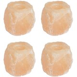  Držači svijeća od soli Ružičasta Soli od kamena | shoptok.hr