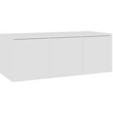TV ormarić bijeli 80 x 34 x 30 cm od konstruiranog drva | Eponuda.com