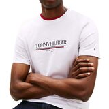 Tommy Hilfiger Logo Crew Graphic T-Shirt White Bijela | shoptok.hr
