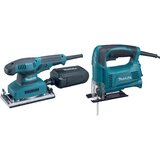 Makita set vibraciona brusilica BO3710 + ubodna testera 4326 (DK0008) Cene