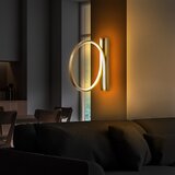 Opviq lights Halka 13305 Zidna lampa, Zlatna | ePonuda.com