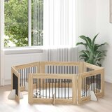  Vrata za pse s postoljem 6 pcs Hrast sonoma 100 x 60 cm Cijene