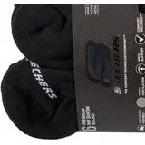 Športne nogavice 6pk Unisex 1/2 Terry Crew Črna