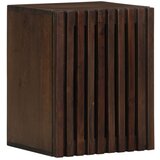 vidaXL Stenska kopalniška omarica 38x34x48 cm rjava trden mangov les Cene