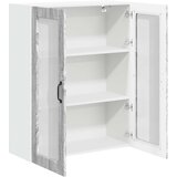  Zidni stakleni ormarić LUCCA Siva sonoma 80 x 31 x 100 cm | Eponuda.com