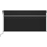  Automatska tenda s roletom i senzorom LED 3 x 2 5 m antracit | shoptok.hr