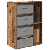  Kreveta s ladicama Staro drvo 60 x 33,5 x 84 cm | Eponuda.ba