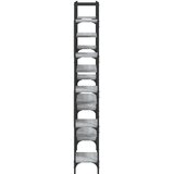 Police za knjige boja hrasta 155,5x24x166,5cm konstruirano drvo | shoptok.hr