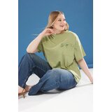 Trendyol Ženska majica TBBSS25BF00030, Kaki | Eponuda.com