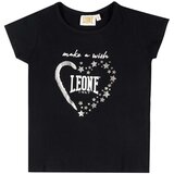 Leone 1947 Majice s kratkimi rokavi Girl T-Shirt Short Sleeves Relaxed Črna Cene