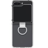 Samsung Školjka Galaxy Z Flip 5 s kovinskim obro?em, Prozorno, (21302562) | Shoptok.si