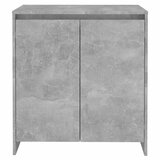  Komoda siva boja betona 70x41x75 cm od konstruiranog drva | Eponuda.com