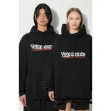 Vetements Dukserica Campaign Logo Hoodie boja: crna, s kapuljačom, s tiskom, UE64HD440B