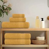 vidaXL Ručnici 10 kom zlatni 100 x 200 cm 360 gsm od 100 % pamuka | shoptok.hr