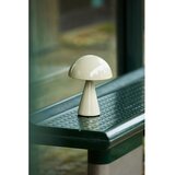 Hübsch Kremno bela LED zatemnitvena namizna svetilka (višina 20 cm) Mush – | Shoptok.si