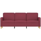 Trosjed od tkanine crvena boja vina 180 cm | shoptok.hr