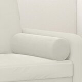  Ukrasni jastuci 2 kom krem Ø 15 x 50 cm baršunasti | shoptok.hr