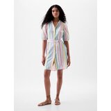 GAP Linen Striped Mini Dress - Women's | Shoptok.si