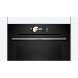Bosch HBG778NB1 Exclusiv Serija 8 crna, Vgradna pecica, Piroliza, Povezava doma. | Shoptok.si