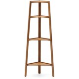 Kave Home Vanjska polica od punog bagrema 42x150 cm Victora - Cijene