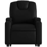 vidaXL Električni masažni naslonjač na podizanje od umjetne kože crni | shoptok.hr